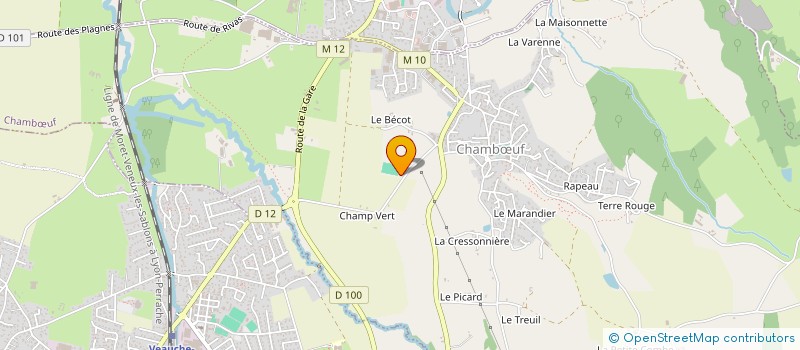 localisation de l'entreprise GROUPEMENT FEMININ MONTS ET PLAINE  CHAMBUF