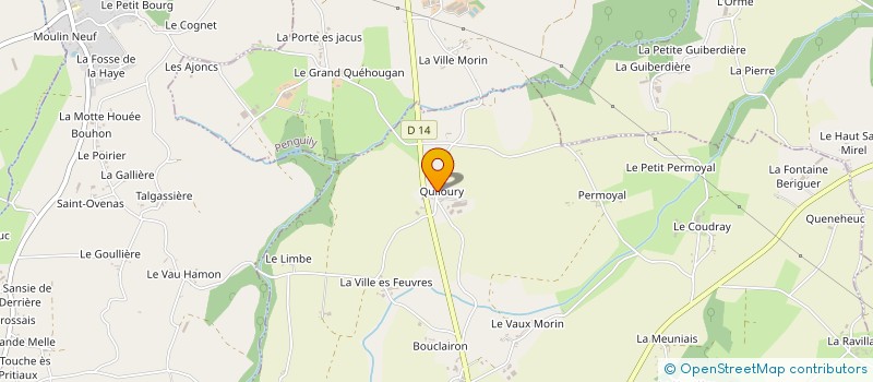localisation de l'entreprise GROUPEMENT FONCIER AGRICOLE à LE MENE