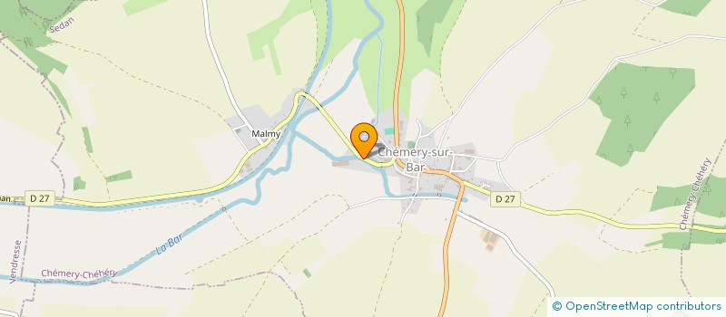 localisation de l'entreprise GROUPEMENT FONCIER AGRICOLE ALEXANDRE  CHEMERY-CHEHERY