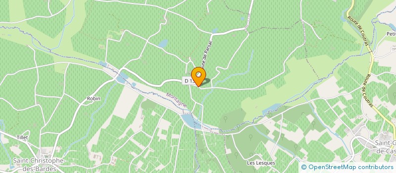 localisation de l'entreprise GROUPEMENT FONCIER AGRICOLE AMOREAU 2  SAINT-CIBARD