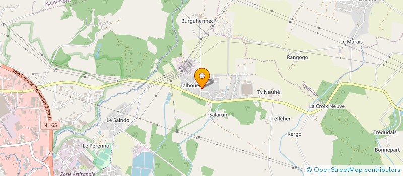 localisation de l'entreprise GROUPEMENT FONCIER AGRICOLE ANDRIEUX  THEIX-NOYALO