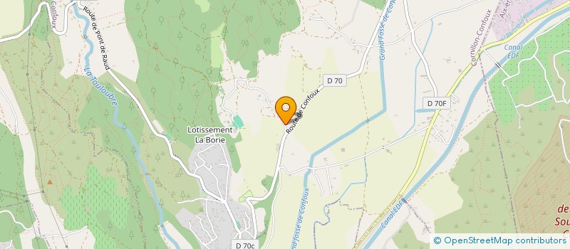 localisation de l'entreprise GROUPEMENT FONCIER AGRICOLE ARDEMAT à CORNILLON-CONFOUX