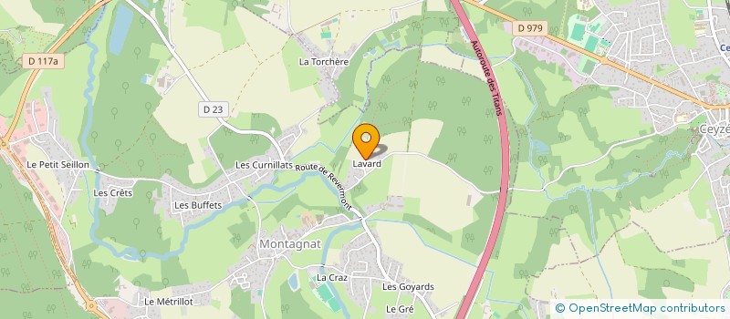 localisation de l'entreprise GROUPEMENT FONCIER AGRICOLE AUBE-ICDC  MONTAGNAT