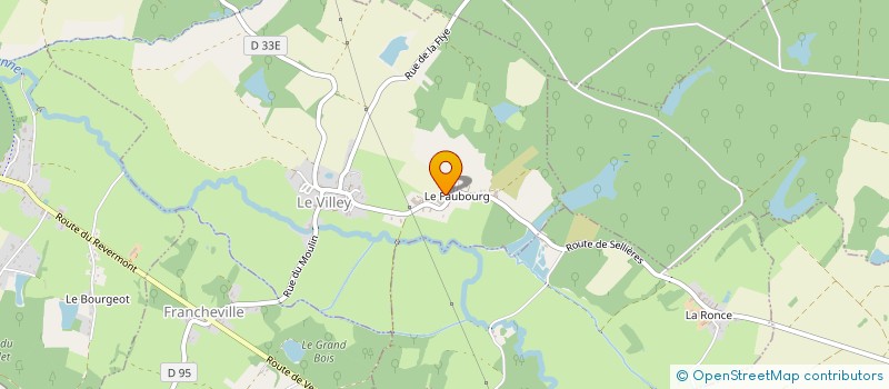 localisation de l'entreprise GROUPEMENT FONCIER AGRICOLE AUROLEX  LE VILLEY