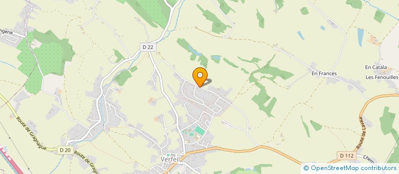 localisation de l'entreprise GROUPEMENT FONCIER AGRICOLE AVERSO  VERFEIL