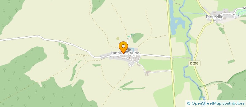 localisation de l'entreprise GROUPEMENT FONCIER AGRICOLE B. ET G. ROGER à LANTY-SUR-AUBE