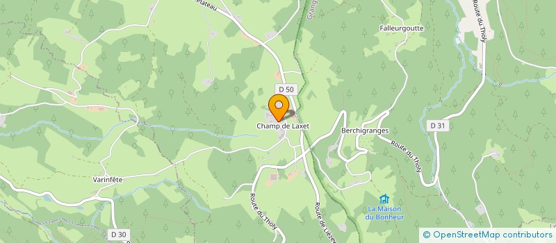 localisation de l'entreprise GROUPEMENT FONCIER AGRICOLE B.G.E.  CHAMPDRAY