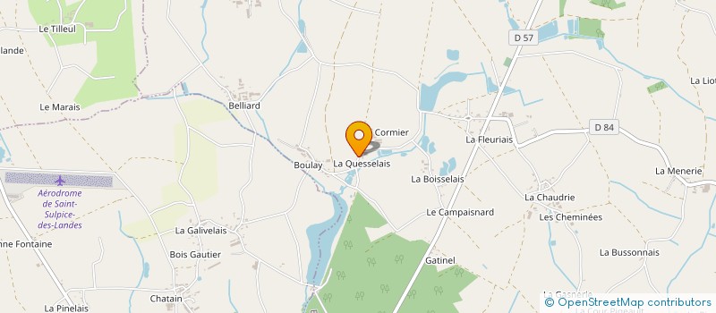 localisation de l'entreprise GROUPEMENT FONCIER AGRICOLE BARBIER  ERCE-EN-LAMEE