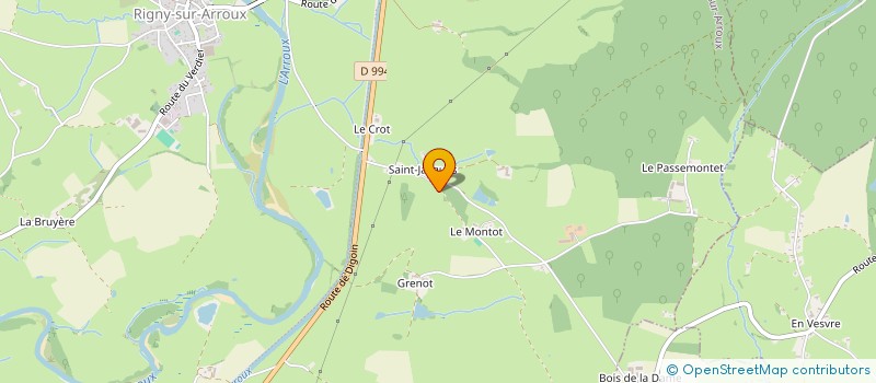 localisation de l'entreprise GROUPEMENT FONCIER AGRICOLE BARBOSA  DIGOIN