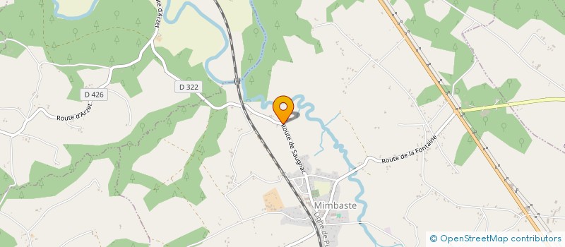 localisation de l'entreprise GROUPEMENT FONCIER AGRICOLE BEAULIEU  MIMBASTE