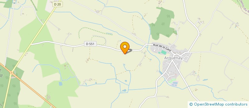 localisation de l'entreprise GROUPEMENT FONCIER AGRICOLE BERTHELOT  VILLIERS-CHARLEMAGNE