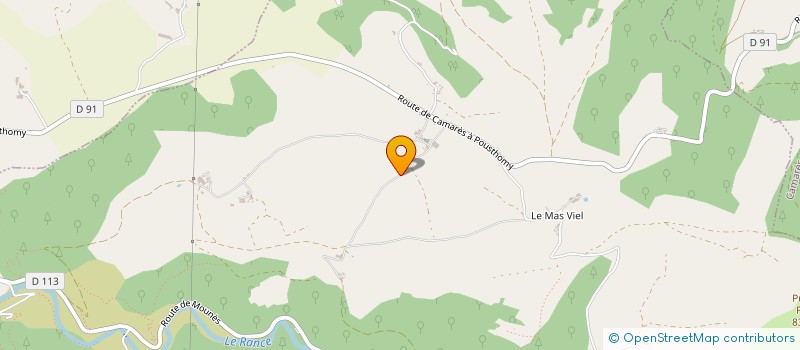 localisation de l'entreprise GROUPEMENT FONCIER AGRICOLE CASTAN DE LA ROQUE  COMBRET