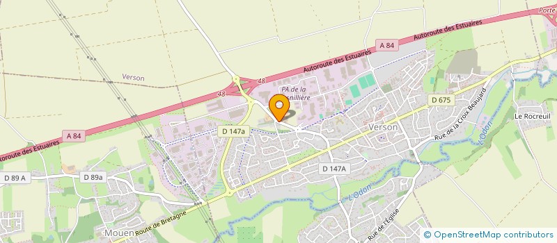 localisation de l'entreprise GROUPEMENT FONCIER AGRICOLE CASTEL  VERSON