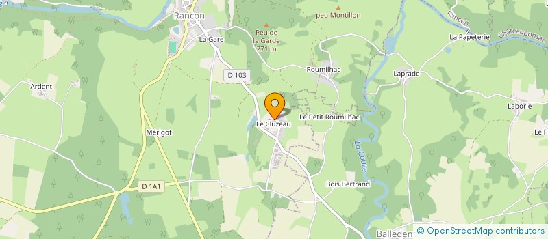 localisation de l'entreprise GROUPEMENT FONCIER AGRICOLE CHASSACLUZ à RANCON