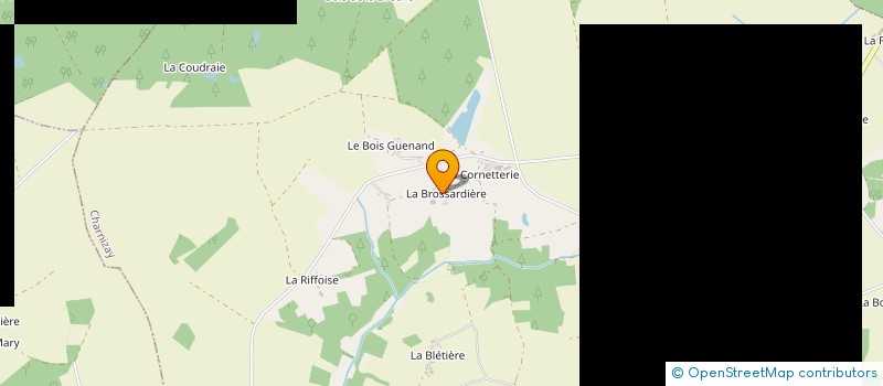 localisation de l'entreprise GROUPEMENT FONCIER AGRICOLE CHEVRAULT  CHARNIZAY