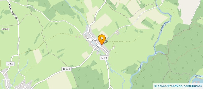 localisation de l'entreprise GROUPEMENT FONCIER AGRICOLE CIRON  ANJEUX