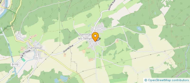 localisation de l'entreprise GROUPEMENT FONCIER AGRICOLE CLERGET BONNET MOUGIN  DAMMARTIN-LES-TEMPLIERS