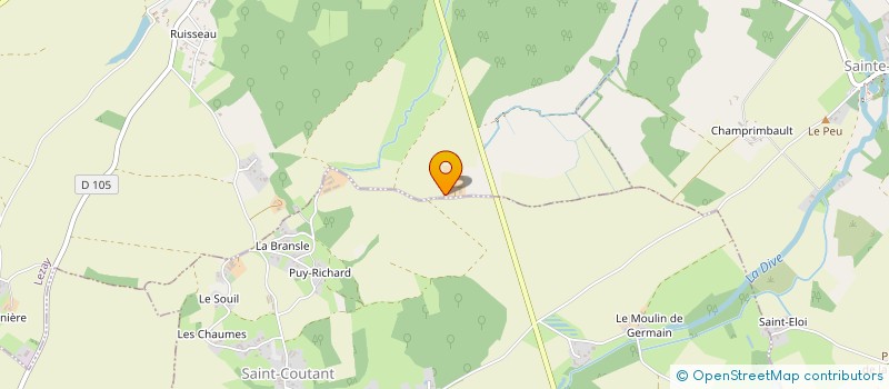 localisation de l'entreprise GROUPEMENT FONCIER AGRICOLE CLS  LEZAY