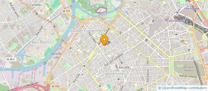 localisation de l'entreprise GROUPEMENT FONCIER AGRICOLE CREPY-RYCKEWAERT à LILLE