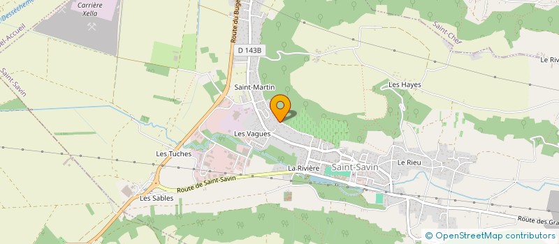 localisation de l'entreprise GROUPEMENT FONCIER AGRICOLE DAILLER à SAINT-SAVIN