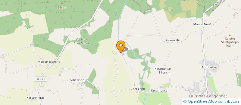 localisation de l'entreprise GROUPEMENT FONCIER AGRICOLE DANJOU  LANGONNET