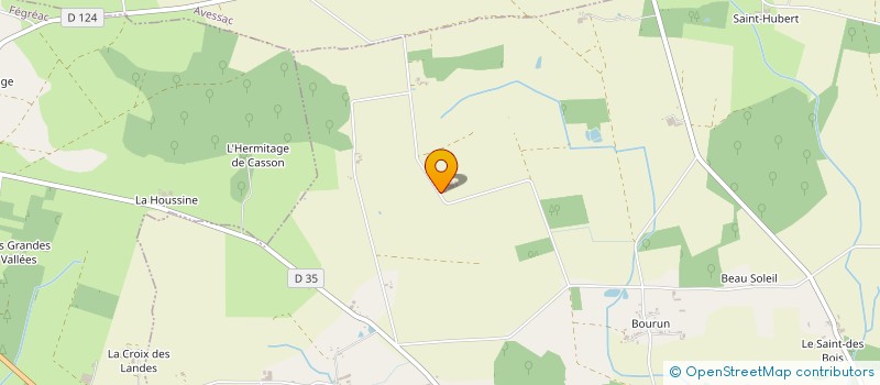 localisation de l'entreprise GROUPEMENT FONCIER AGRICOLE DE 2A3C  PLESSE