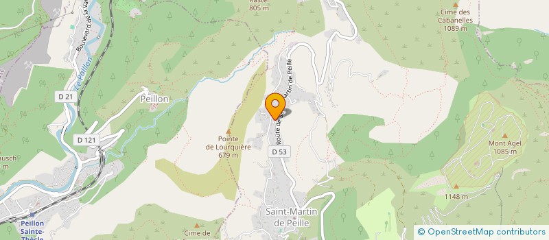 localisation de l'entreprise GROUPEMENT FONCIER AGRICOLE DE A BAUSSON  PEILLE