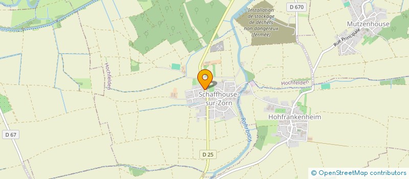 localisation de l'entreprise GROUPEMENT FONCIER AGRICOLE DE ARG  HUTTENDORF