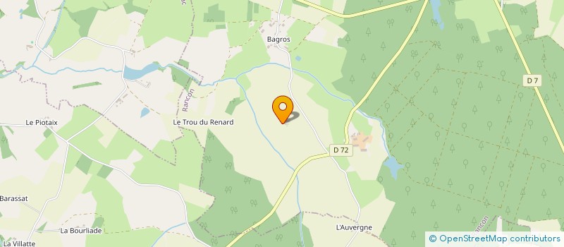 localisation de l'entreprise GROUPEMENT FONCIER AGRICOLE DE AUVERGNE à RANCON