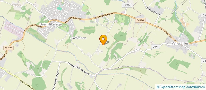 localisation de l'entreprise GROUPEMENT FONCIER AGRICOLE DE BAGA  DREMIL-LAFAGE