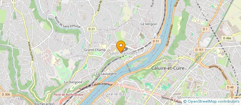 localisation de l'entreprise GROUPEMENT FONCIER AGRICOLE DE BELAVAL  LYON