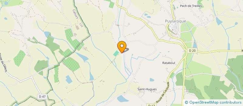 localisation de l'entreprise GROUPEMENT FONCIER AGRICOLE DE BELLEFOND  LAPENCHE