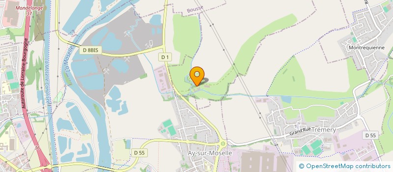 localisation de l'entreprise GROUPEMENT FONCIER AGRICOLE DE BERLOGNANT  RURANGE-LES-THIONVILLE