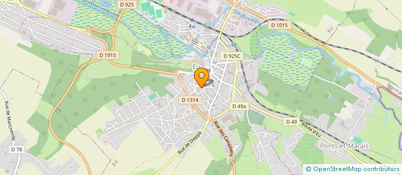 localisation de l'entreprise GROUPEMENT FONCIER AGRICOLE DE BOITEAUMESNIL  EU