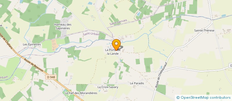 localisation de l'entreprise GROUPEMENT FONCIER AGRICOLE DE BONNE ETOILE à SALLERTAINE