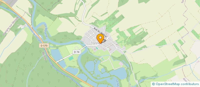 localisation de l'entreprise GROUPEMENT FONCIER AGRICOLE DE BOUDENFER ET PAR ABREVIATION GFA DE BOUDENFER  BURTHECOURT-AUX-CHENES