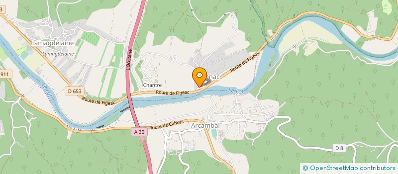 localisation de l'entreprise GROUPEMENT FONCIER AGRICOLE DE BOURGUIGNON  BELLEFONT-LA RAUZE