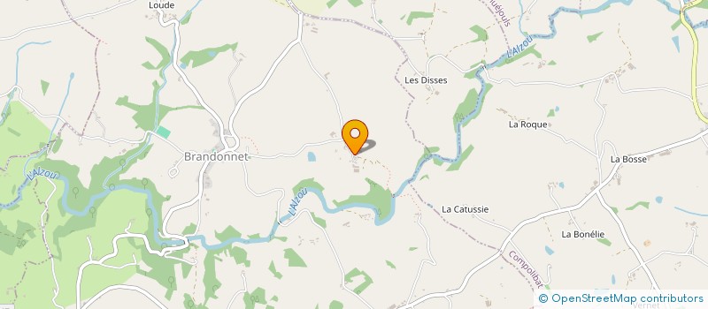 localisation de l'entreprise GROUPEMENT FONCIER AGRICOLE DE BRANDONNEDEL à BRANDONNET