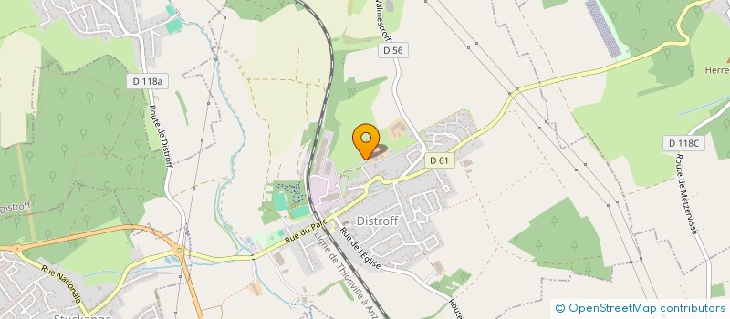 localisation de l'entreprise GROUPEMENT FONCIER AGRICOLE DE BRAUER  DISTROFF