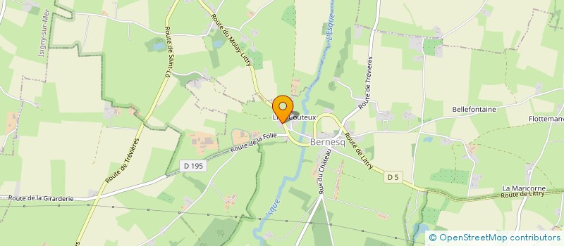 localisation de l'entreprise GROUPEMENT FONCIER AGRICOLE DE BREGAGNINO  BRICQUEVILLE