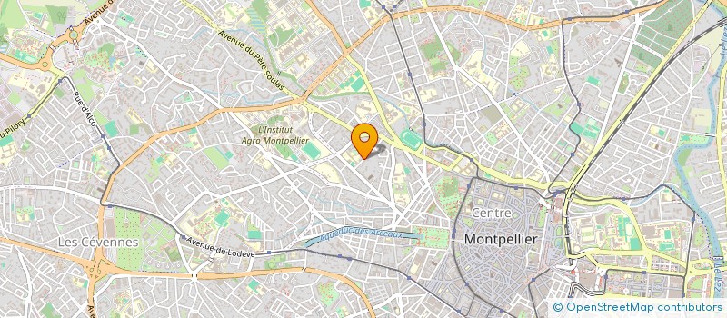 localisation de l'entreprise GROUPEMENT FONCIER AGRICOLE DE BRIANE-HUDRY à MONTPELLIER