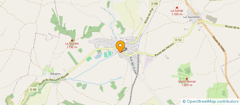 localisation de l'entreprise GROUPEMENT FONCIER AGRICOLE DE BUREL  LANDOS