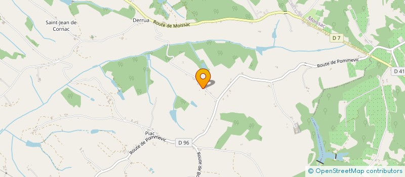 localisation de l'entreprise GROUPEMENT FONCIER AGRICOLE DE CABANAS OUEST  CASTELSAGRAT