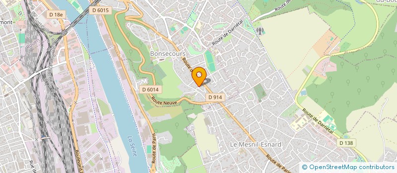 localisation de l'entreprise GROUPEMENT FONCIER AGRICOLE DE CAMP CAILLOT  BONSECOURS