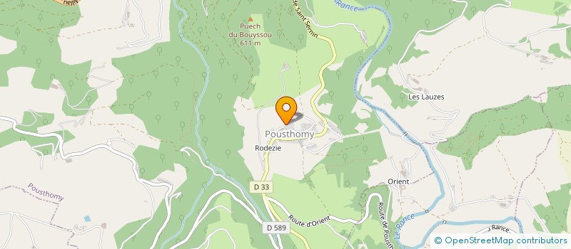 localisation de l'entreprise GROUPEMENT FONCIER AGRICOLE DE CARMASSOL  POUSTHOMY