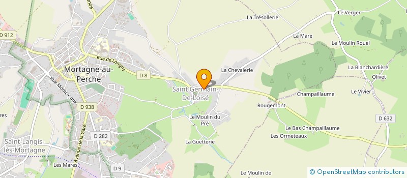localisation de l'entreprise GROUPEMENT FONCIER AGRICOLE DE CHAMPAILLAUME à LOISAIL