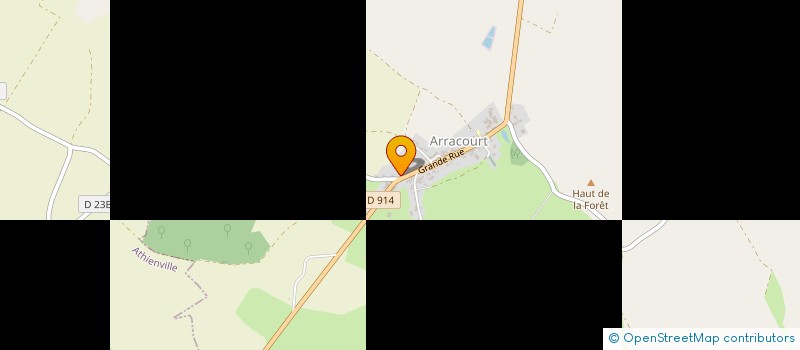 localisation de l'entreprise GROUPEMENT FONCIER AGRICOLE DE CHEMINON EN ABREGE GFA DE CHEMINON  ARRACOURT