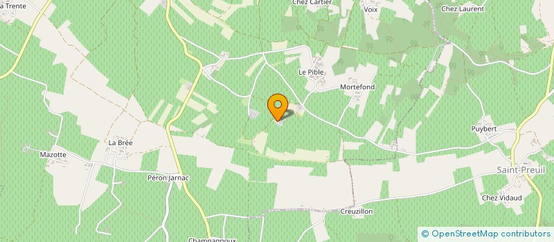 localisation de l'entreprise GROUPEMENT FONCIER AGRICOLE DE CHEZ ALLARD  SEGONZAC