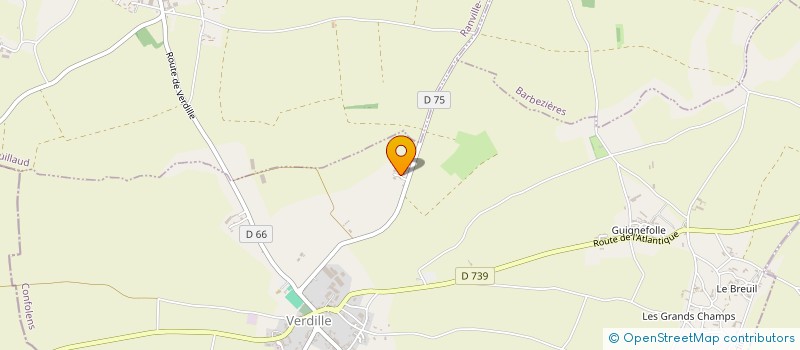 localisation de l'entreprise GROUPEMENT FONCIER AGRICOLE DE CHEZ GAILLER  VERDILLE