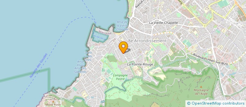 localisation de l'entreprise GROUPEMENT FONCIER AGRICOLE DE COUPO SANTO à MARSEILLE